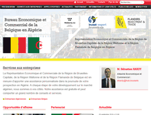 Tablet Screenshot of bruxelles-algerie.com